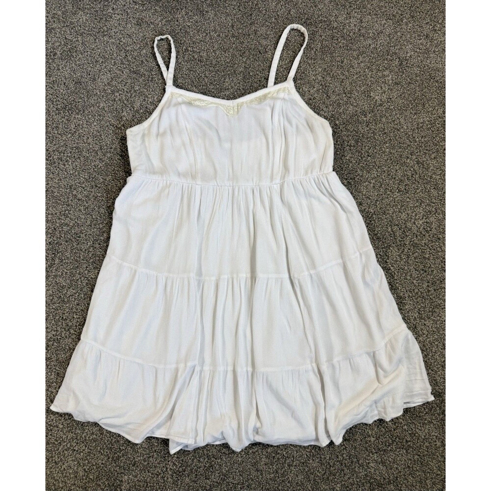 Torrid Cami Dress Size 1 Babydoll Mini‎ Plus Swing Cottagecore Boho Gauze